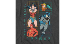 Футболка з супергероїм Ліги Справедливості для хлопчиків DC Comics