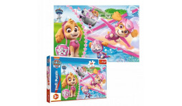 Пазли - (24 елм. MAXI) - "Повітряний герой - Скай" / Nickelodeon: "Щенячий патруль"/Trefl	 14307