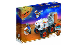Конструктор 6416 "Космічні дослідження" (350 елм.) Марсохід з обладнанням / Banbao
