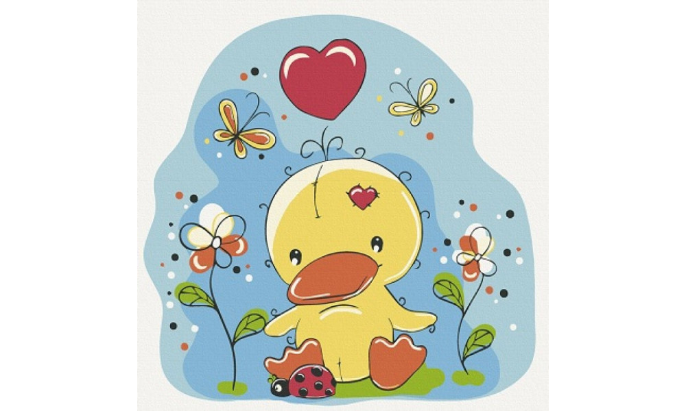 Набір для розпису "Каченя" 30*30 см 15533-AC