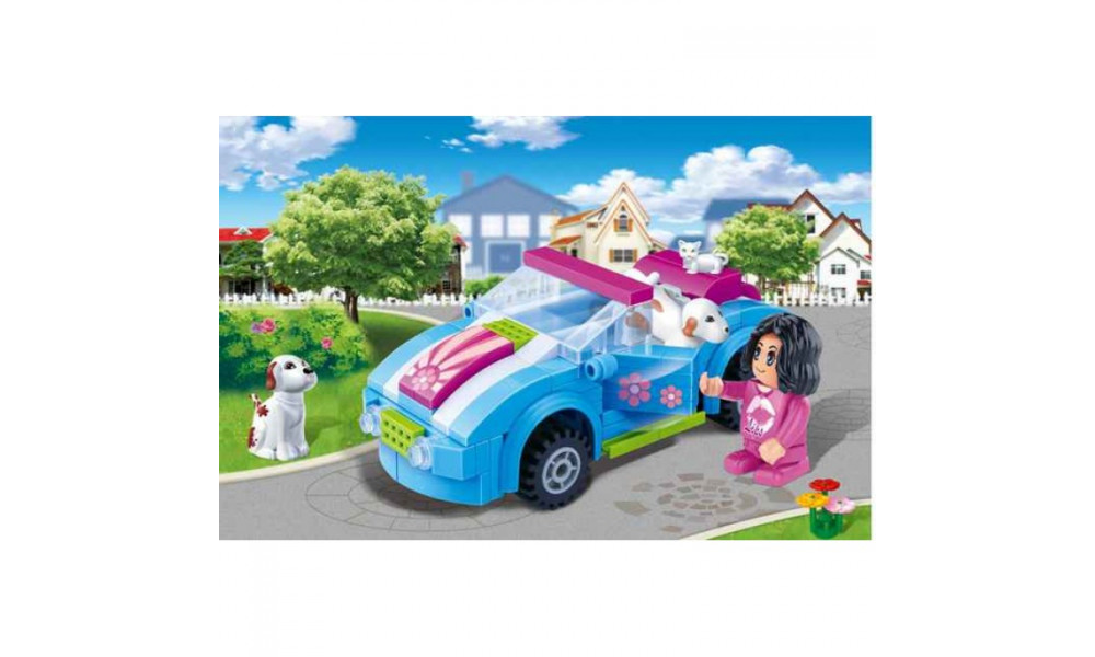 Конструктор 6119 "Модне місто" (118 елм.) Автомобіль / Banbao