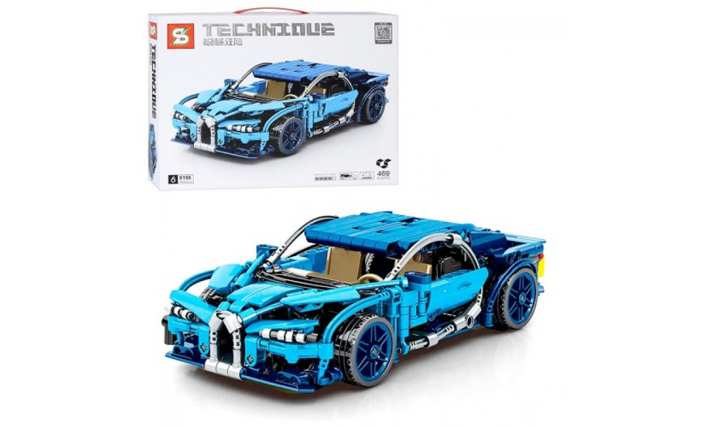 Конструктор 8156, Машина 469 деталей.