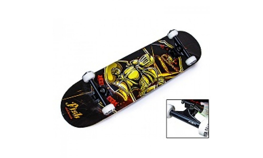 СКЕЙТБОРД ДЕРЕВ'ЯНИЙ ВІД FISH SKATEBOARD ЛИЦАР SF-20