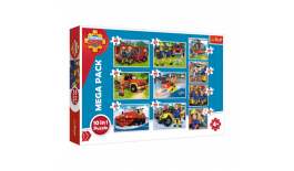 Пазли - (10в1) - "Рятувальна команда" / Рятувальник Сем /Trefl	 90356