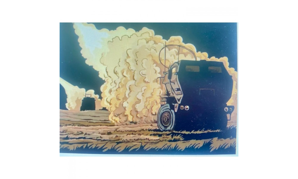 Набір для розпису "Оборона України" 40*50 см	10594-NN