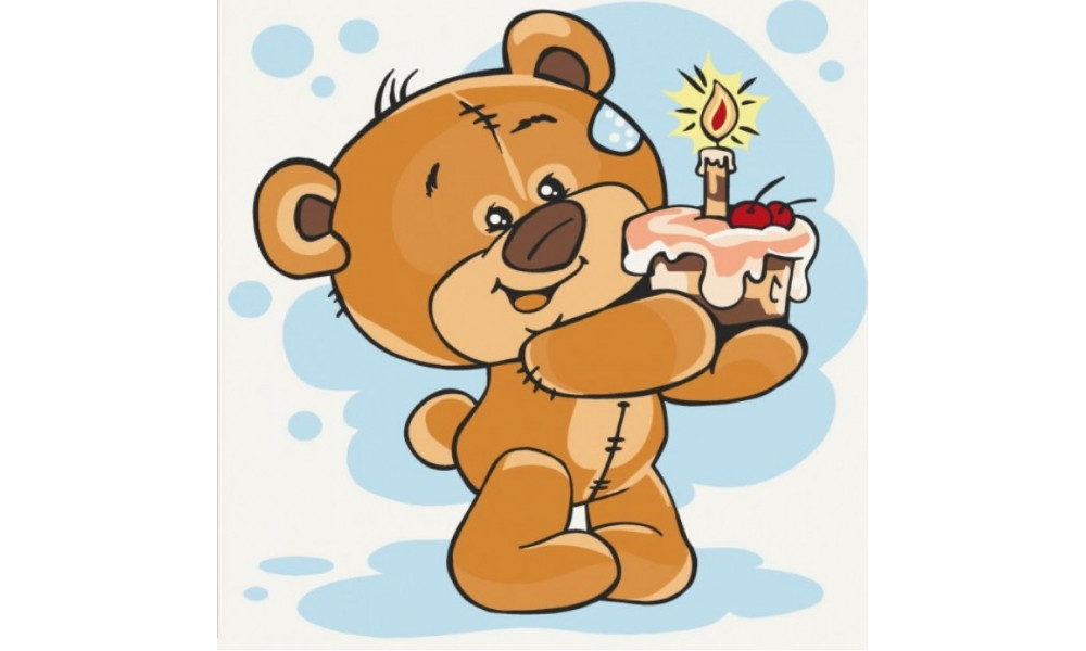 Набір для розпису "Солодкий подарунок" 30*30 см 15570-AC