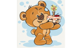 Набір для розпису "Солодкий подарунок" 30*30 см 15570-AC