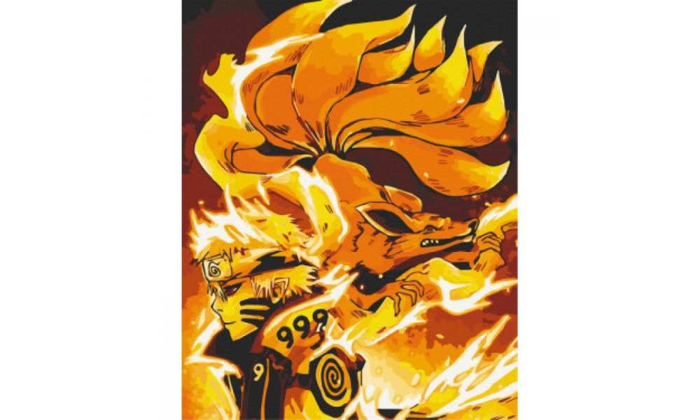 Набір для розпису "Наруто.Перевтілення" 40*50 см 10262-AC