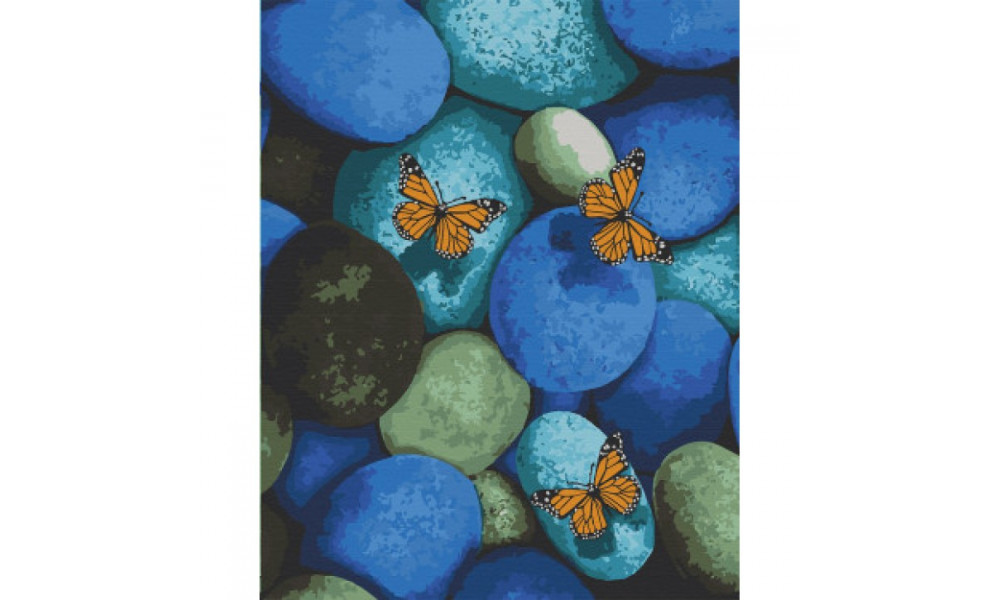 Набір для розпису "Метелики Монархи" 40*50 см 10573-AC