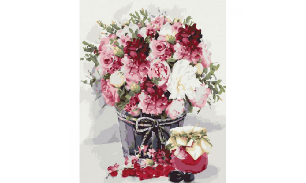 Набір для розпису "Солодкий букет" 40*50 см  12093-AC