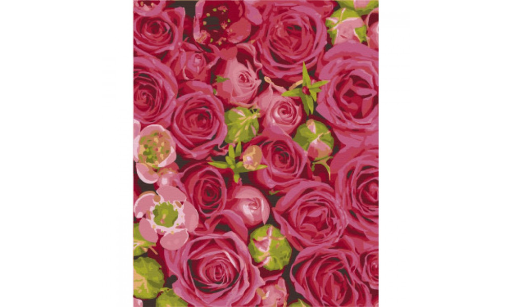 Набір для розпису "Леді Бомбастік" 40*50 см 13122-AC