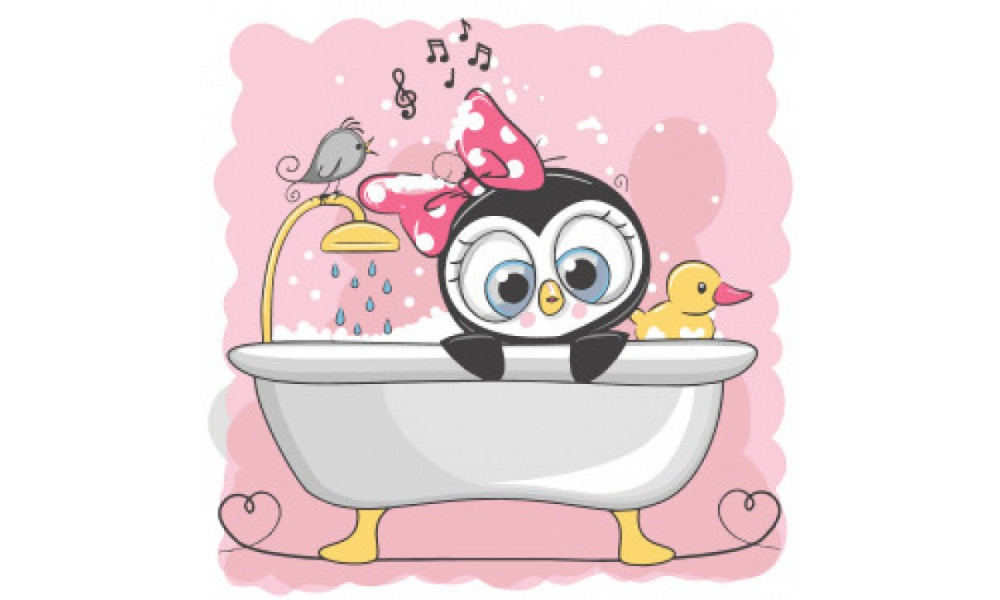 Набір для розпису "Пінгвинятко" 30*30 см 15503-AC