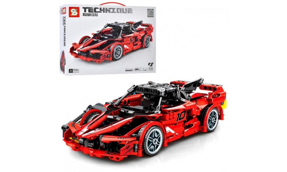 Конструктор 8155, Машина 535деталі.