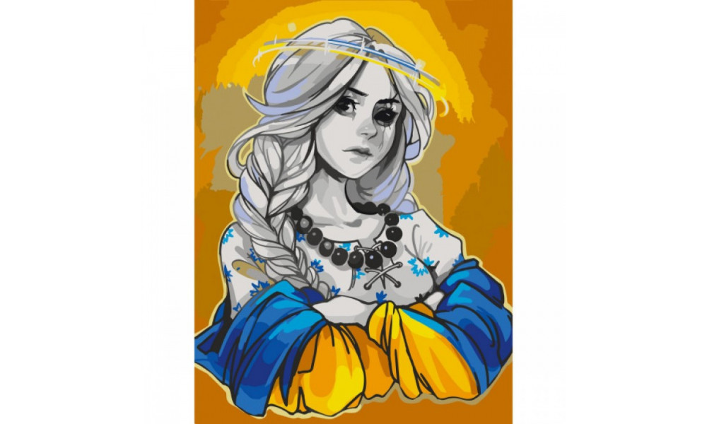 Набір для розпису "Сила в погляді" 30*40 см 10381-NN