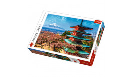 Пазли - (1500 елм.) - "Гора Фудзі" (Японія) / Trefl 26132