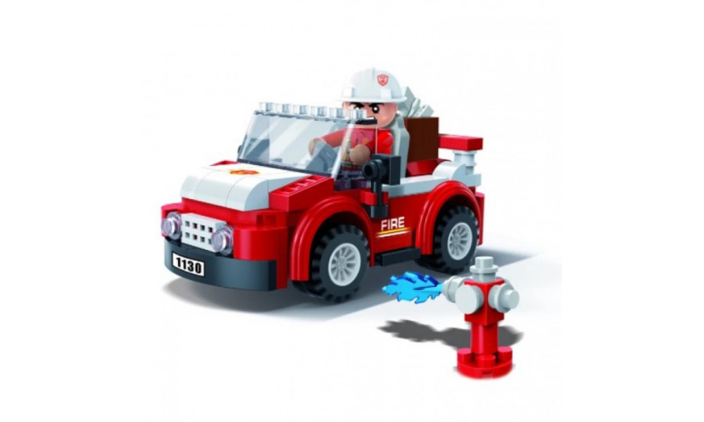 Конструктор 7117 "Пожежники" (105 елм.) Позашляховик / Banbao