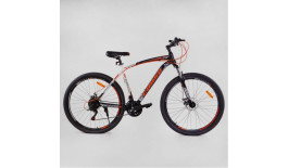 Велосипед спортивний CORSO "HIGH RACE PRO", 29'' дюймів 89732 (1) Сталева рама 21”, 21 швидкість, зібраний на 75%