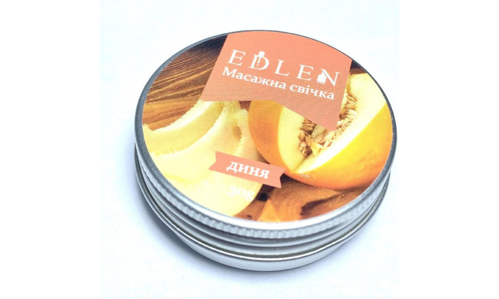 EDLEN Масажна свічка 30g диня