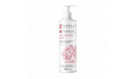 Крем для рук та нігтів з колагеном, еластином і екстрактом півонії Shelly 250ml