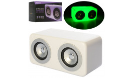 Колонка SG-1741 акум., bluetooth, MP3, 2 режими світла, USB зарядне, кор., 29-17-15 см.