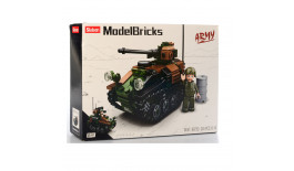 Конструктор SLUBAN M38-B0750 "Model Bricks": Військовий бронетранспортер, 245 дет.
