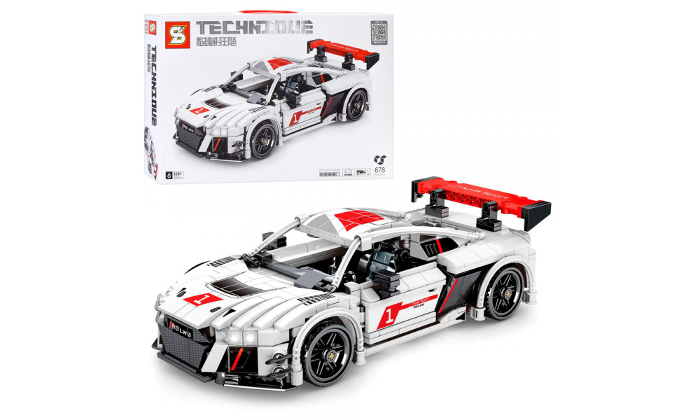 Конструктор 8301, Машина 678 деталей.