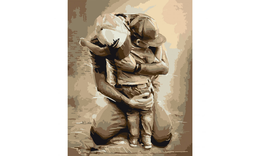 Набір для розпису "Татові обійми" 40*50 см 10337-AC