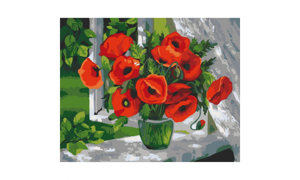 Набір для розпису "Пишна краса" 40*50 см 12145-AC