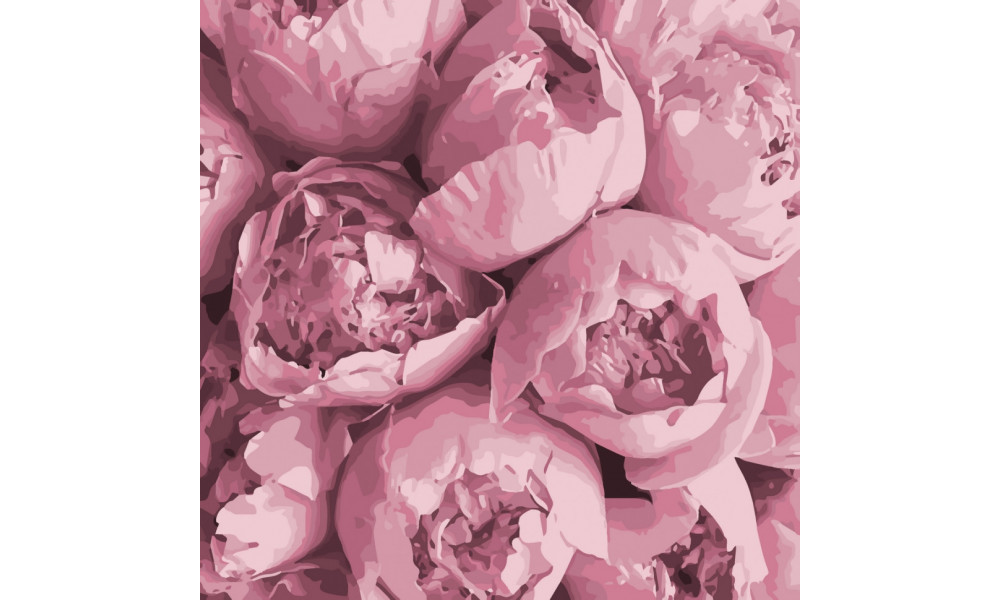 Набір для розпису "Рожева ніжність" 40*40 см 13103-AC