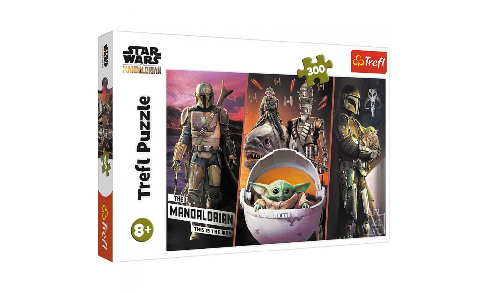Пазли - (300 елм.) - "Малюк Йода" / Лукасфілм: Останній Мандалоріан " / Tref 23002