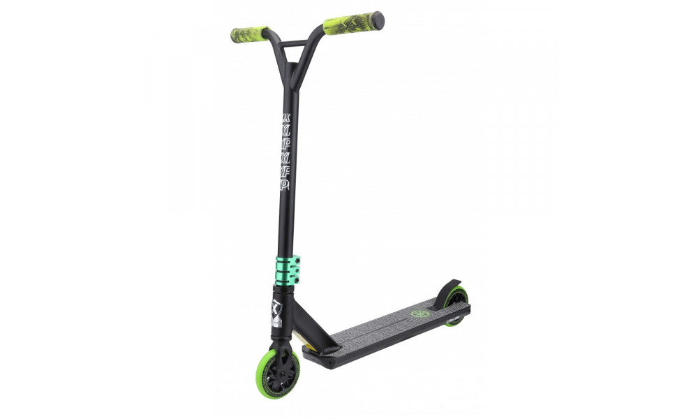 Самокат трюковий Explore LEIDART 500 LT зелений (колеса метал, HIC, 1 пега) EX-1985