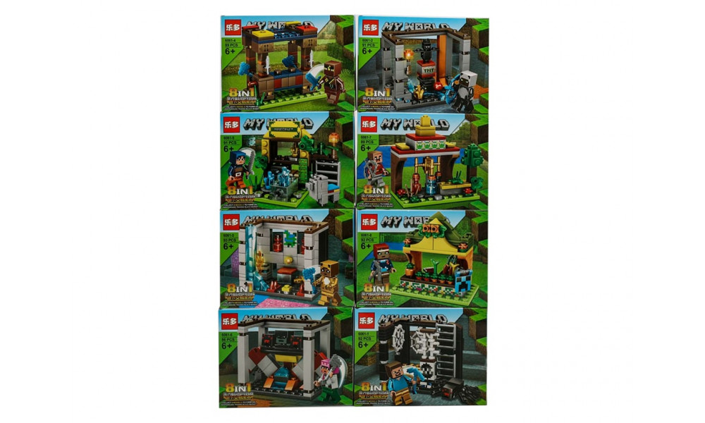 Конструктор MyWorld. LB6061. 89-92 деталей.