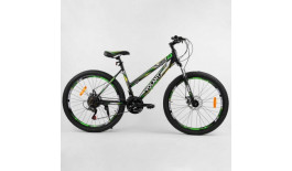 Велосипед Спортивний CORSO "VOLANT" 26" дюймів 40091 (1) рама металева, SunRun 21 швидкість, зібраний на 75%
